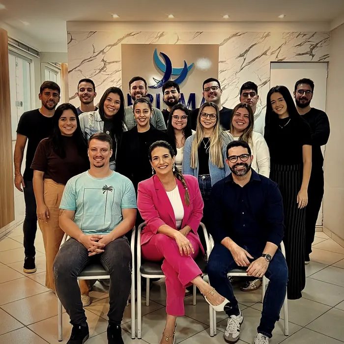Turma em atividade prática com o Prof. Me. Luiz Felipe Moreira