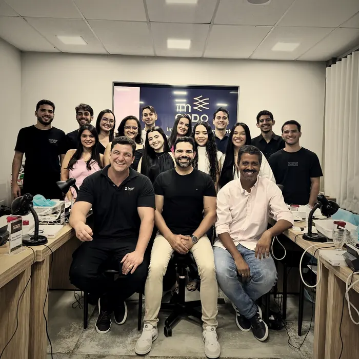 Treinamento em sala com o Prof. Me. Luiz Felipe Moreira