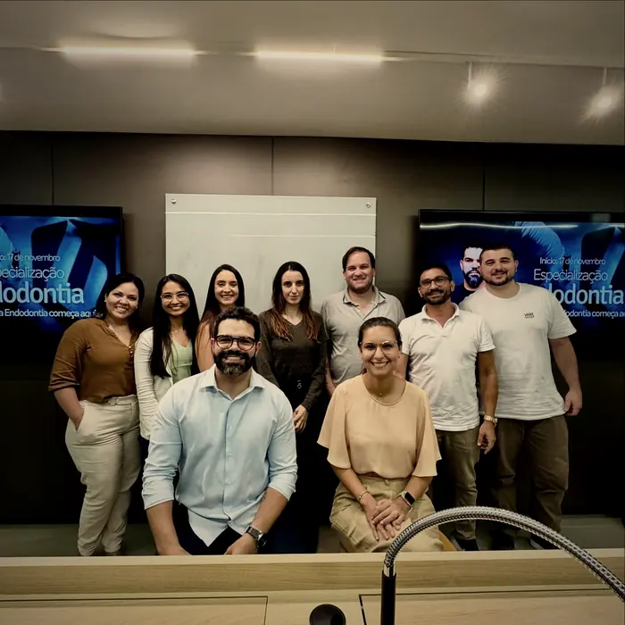 Aula em ambiente clínico com o Prof. Me. Luiz Felipe Moreira